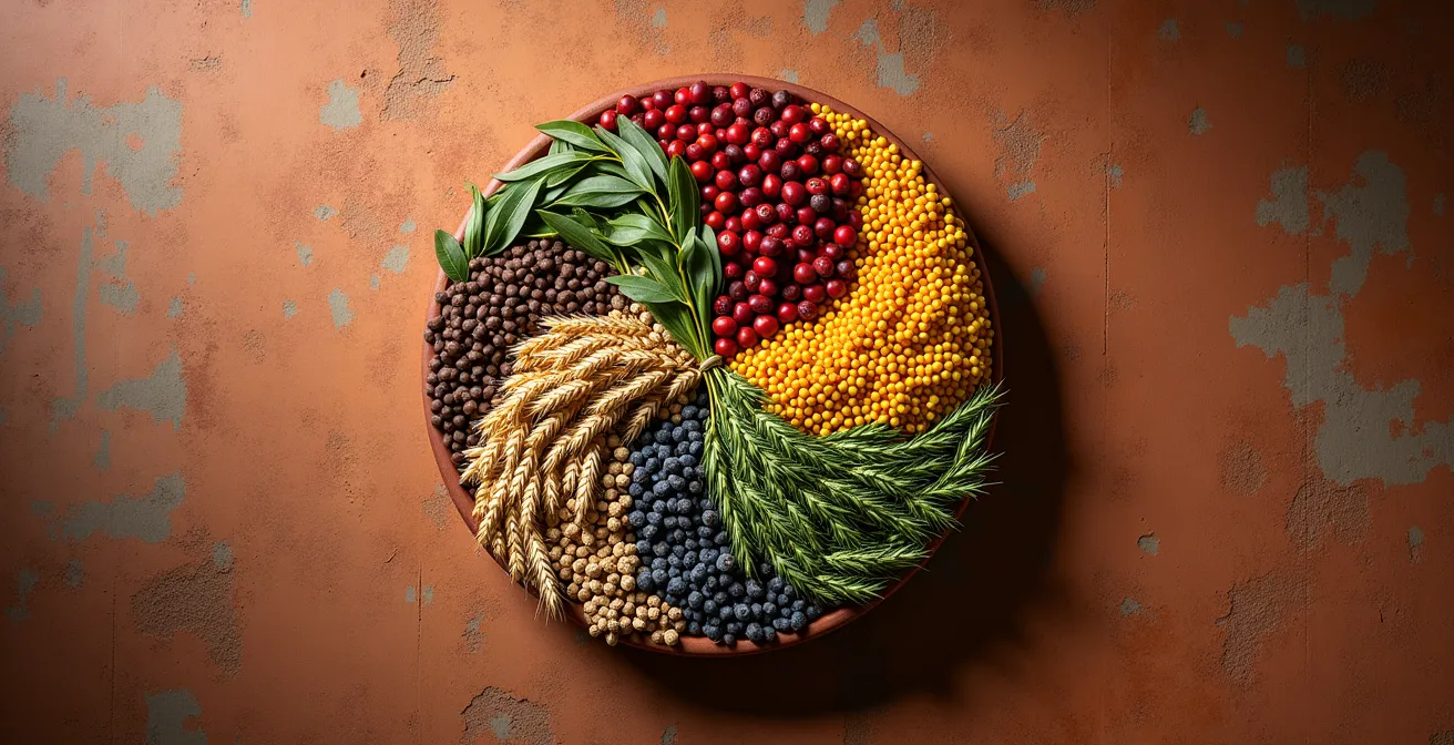 Esquema visual de rotación de cultivos adaptado a diferentes zonas climáticas de España